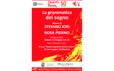 Inaugurazione mostra “La Grammatica del Segno”, aperta dall’11 al 26 maggio – Spazio Espositivo “Diritti a Colori”