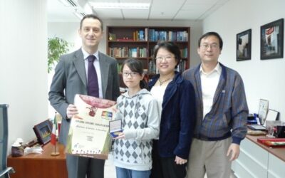 Consegna del premio a Hong Kong – 01.04.2010