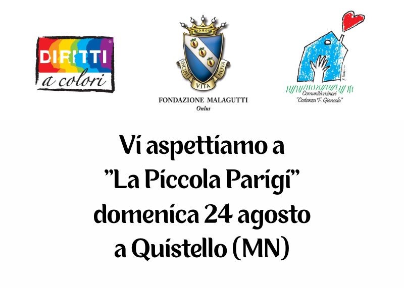 Partecipazione a “La Piccola Parigi” domenica 24 agosto – Quistello (MN)