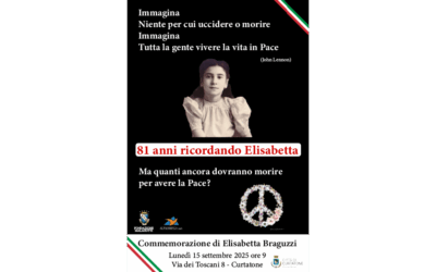 81° Commemorazione di Elisabetta Braguzzi – lunedì 15 settembre ore 9.00