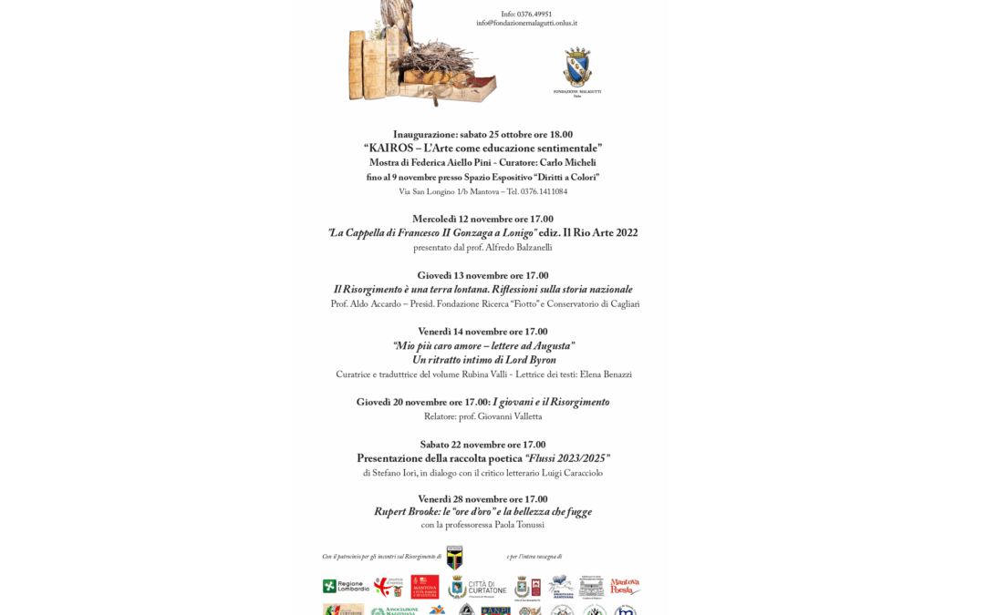 Gli appuntamenti di novembre della Biblioteca Popolare ‘B. Vezzani’